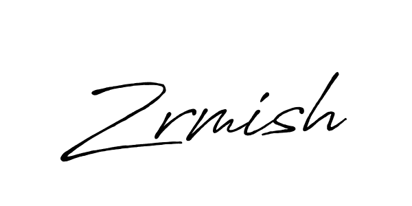 Antro_Vectra_Bolder is a professional signature style that is perfect for those who want to add a touch of class to their signature. It is also a great choice for those who want to make their signature more unique. Get Zrmish name to fancy signature for free. Zrmish signature style 7 images and pictures png
