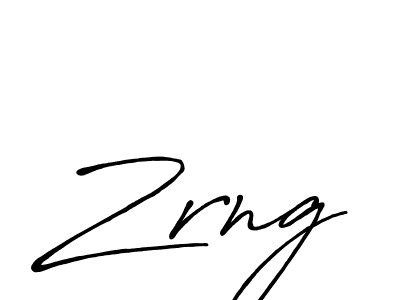 The best way (Antro_Vectra_Bolder) to make a short signature is to pick only two or three words in your name. The name Zrng include a total of six letters. For converting this name. Zrng signature style 7 images and pictures png