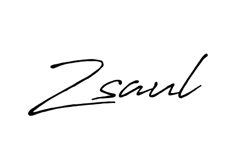 Also You can easily find your signature by using the search form. We will create Zsaul name handwritten signature images for you free of cost using Antro_Vectra_Bolder sign style. Zsaul signature style 7 images and pictures png