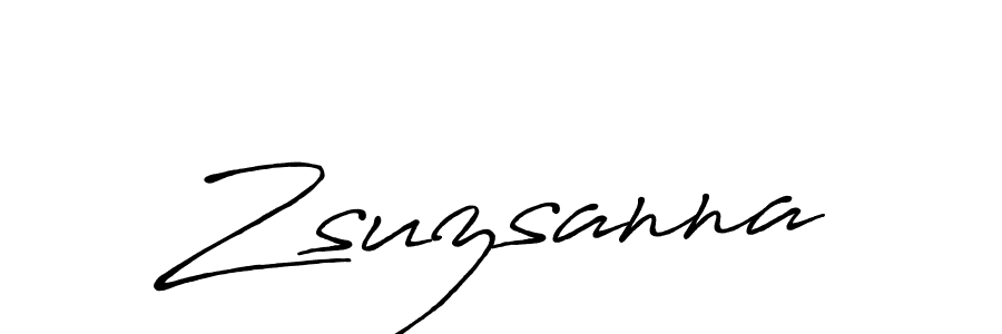 Similarly Antro_Vectra_Bolder is the best handwritten signature design. Signature creator online .You can use it as an online autograph creator for name Zsuzsanna. Zsuzsanna signature style 7 images and pictures png