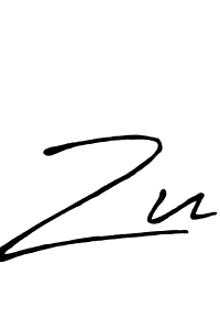 Once you've used our free online signature maker to create your best signature Antro_Vectra_Bolder style, it's time to enjoy all of the benefits that Zu name signing documents. Zu signature style 7 images and pictures png