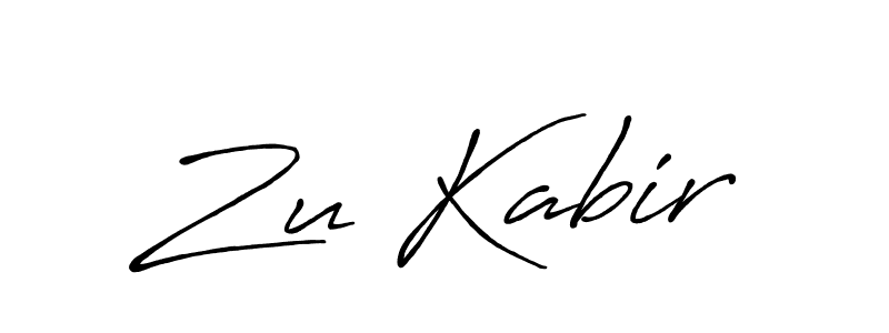 You should practise on your own different ways (Antro_Vectra_Bolder) to write your name (Zu Kabir) in signature. don't let someone else do it for you. Zu Kabir signature style 7 images and pictures png