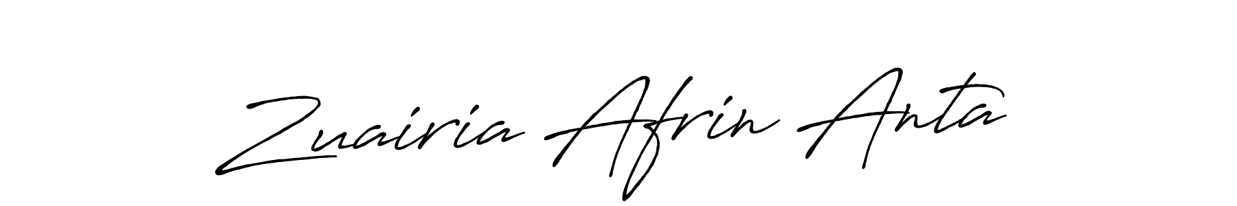 Similarly Antro_Vectra_Bolder is the best handwritten signature design. Signature creator online .You can use it as an online autograph creator for name Zuairia Afrin Anta. Zuairia Afrin Anta signature style 7 images and pictures png