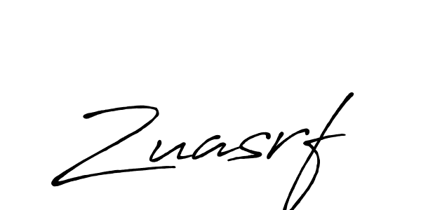 Zuasrf stylish signature style. Best Handwritten Sign (Antro_Vectra_Bolder) for my name. Handwritten Signature Collection Ideas for my name Zuasrf. Zuasrf signature style 7 images and pictures png