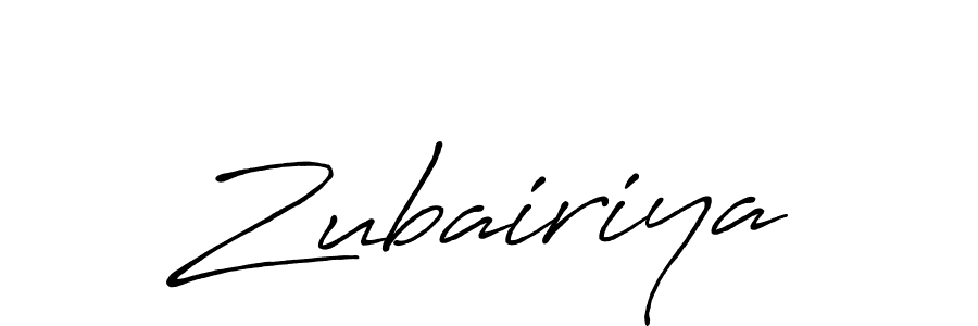 Make a beautiful signature design for name Zubairiya. Use this online signature maker to create a handwritten signature for free. Zubairiya signature style 7 images and pictures png