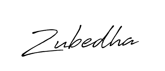 if you are searching for the best signature style for your name Zubedha. so please give up your signature search. here we have designed multiple signature styles  using Antro_Vectra_Bolder. Zubedha signature style 7 images and pictures png