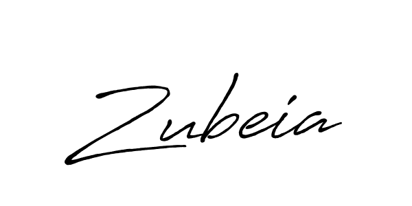 How to make Zubeia name signature. Use Antro_Vectra_Bolder style for creating short signs online. This is the latest handwritten sign. Zubeia signature style 7 images and pictures png