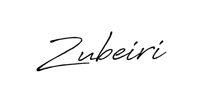 How to make Zubeiri signature? Antro_Vectra_Bolder is a professional autograph style. Create handwritten signature for Zubeiri name. Zubeiri signature style 7 images and pictures png