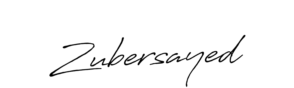 Design your own signature with our free online signature maker. With this signature software, you can create a handwritten (Antro_Vectra_Bolder) signature for name Zubersayed. Zubersayed signature style 7 images and pictures png