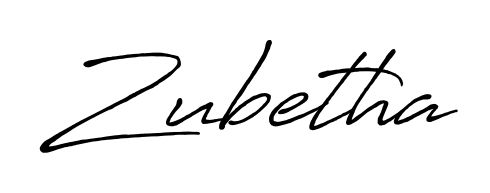 A modern signature idea for name Zubetha using Antro_Vectra_Bolder font. Clean strokes and elegant curves make it stand out instantly. Zubetha signature style 7 images and pictures png