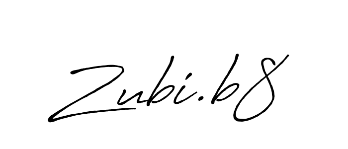 How to make Zubi.b8 signature? Antro_Vectra_Bolder is a professional autograph style. Create handwritten signature for Zubi.b8 name. Zubi.b8 signature style 7 images and pictures png