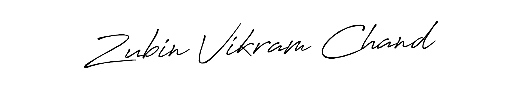 Best and Professional Signature Style for Zubin Vikram Chand. Antro_Vectra_Bolder Best Signature Style Collection. Zubin Vikram Chand signature style 7 images and pictures png