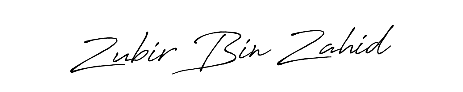 The best way (Antro_Vectra_Bolder) to make a short signature is to pick only two or three words in your name. The name Zubir Bin Zahid include a total of six letters. For converting this name. Zubir Bin Zahid signature style 7 images and pictures png