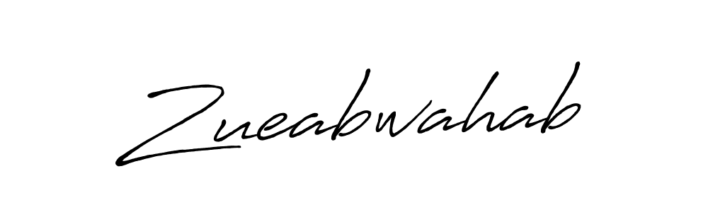 See photos of Zueabwahab official signature by Spectra . Check more albums & portfolios. Read reviews & check more about Antro_Vectra_Bolder font. Zueabwahab signature style 7 images and pictures png