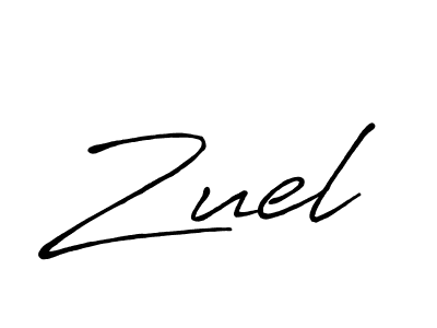 Also we have Zuel name is the best signature style. Create professional handwritten signature collection using Antro_Vectra_Bolder autograph style. Zuel signature style 7 images and pictures png