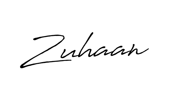 Make a beautiful signature design for name Zuhaan. Use this online signature maker to create a handwritten signature for free. Zuhaan signature style 7 images and pictures png