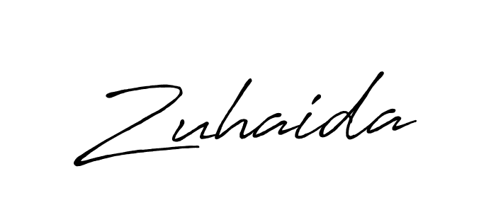 if you are searching for the best signature style for your name Zuhaida. so please give up your signature search. here we have designed multiple signature styles  using Antro_Vectra_Bolder. Zuhaida signature style 7 images and pictures png