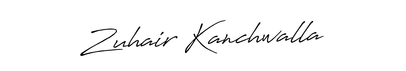 Make a short Zuhair Kanchwalla signature style. Manage your documents anywhere anytime using Antro_Vectra_Bolder. Create and add eSignatures, submit forms, share and send files easily. Zuhair Kanchwalla signature style 7 images and pictures png