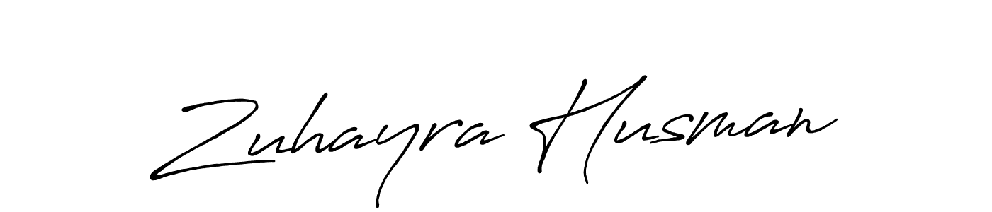 Once you've used our free online signature maker to create your best signature Antro_Vectra_Bolder style, it's time to enjoy all of the benefits that Zuhayra Husman name signing documents. Zuhayra Husman signature style 7 images and pictures png