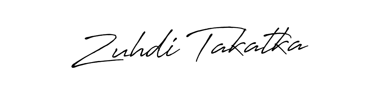 if you are searching for the best signature style for your name Zuhdi Takatka. so please give up your signature search. here we have designed multiple signature styles  using Antro_Vectra_Bolder. Zuhdi Takatka signature style 7 images and pictures png