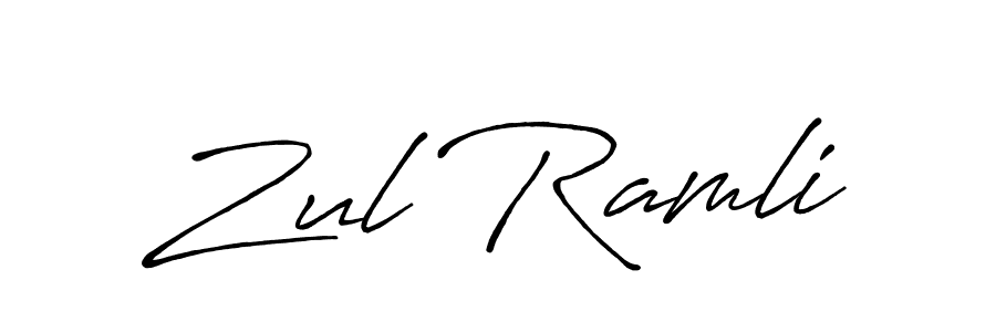 Once you've used our free online signature maker to create your best signature Antro_Vectra_Bolder style, it's time to enjoy all of the benefits that Zul Ramli name signing documents. Zul Ramli signature style 7 images and pictures png