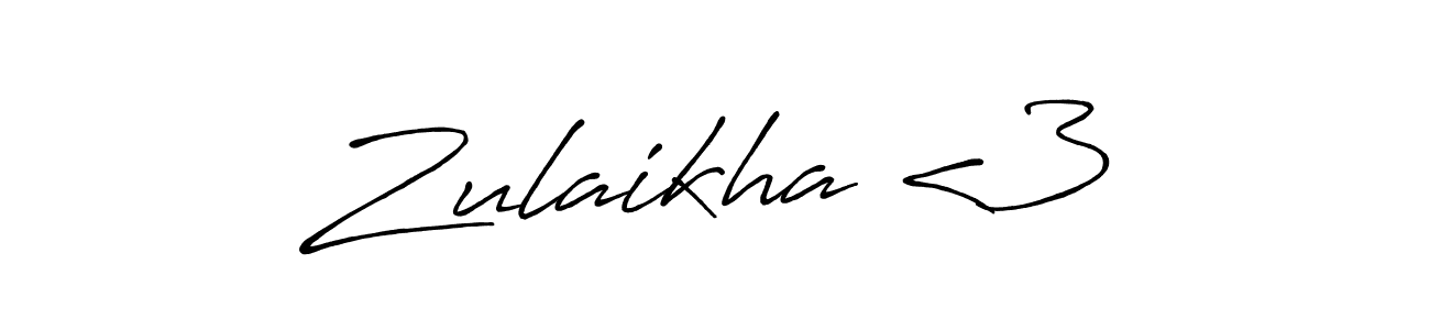 You can use this online signature creator to create a handwritten signature for the name Zulaikha♡<3. This is the best online autograph maker. Zulaikha♡<3 signature style 7 images and pictures png