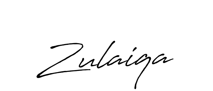 How to Draw Zulaiqa signature style? Antro_Vectra_Bolder is a latest design signature styles for name Zulaiqa. Zulaiqa signature style 7 images and pictures png