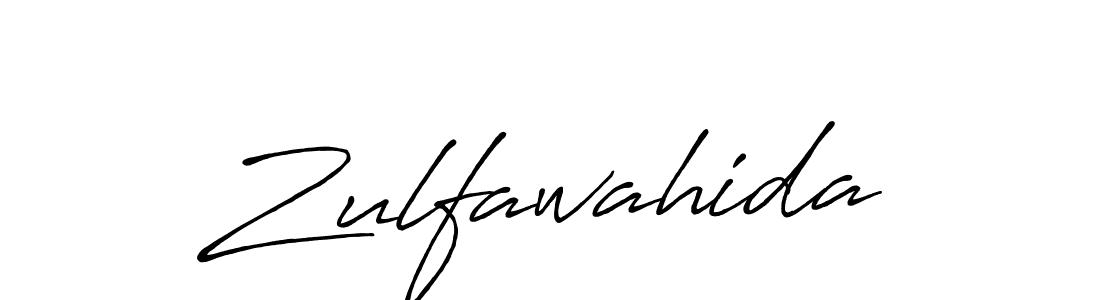 Antro_Vectra_Bolder is a professional signature style that is perfect for those who want to add a touch of class to their signature. It is also a great choice for those who want to make their signature more unique. Get Zulfawahida name to fancy signature for free. Zulfawahida signature style 7 images and pictures png