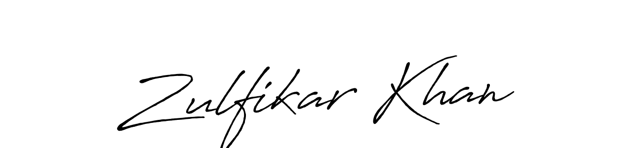 Also we have Zulfikar Khan name is the best signature style. Create professional handwritten signature collection using Antro_Vectra_Bolder autograph style. Zulfikar Khan signature style 7 images and pictures png