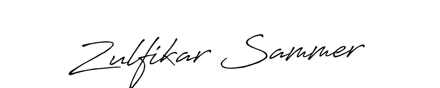 Once you've used our free online signature maker to create your best signature Antro_Vectra_Bolder style, it's time to enjoy all of the benefits that Zulfikar Sammer name signing documents. Zulfikar Sammer signature style 7 images and pictures png