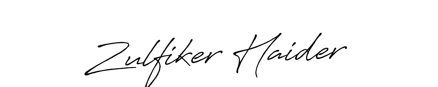 Also You can easily find your signature by using the search form. We will create Zulfiker Haider name handwritten signature images for you free of cost using Antro_Vectra_Bolder sign style. Zulfiker Haider signature style 7 images and pictures png