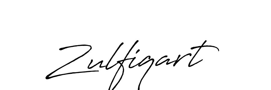 Also we have Zulfiqart name is the best signature style. Create professional handwritten signature collection using Antro_Vectra_Bolder autograph style. Zulfiqart signature style 7 images and pictures png