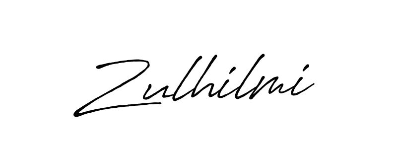 Antro_Vectra_Bolder is a professional signature style that is perfect for those who want to add a touch of class to their signature. It is also a great choice for those who want to make their signature more unique. Get Zulhilmi name to fancy signature for free. Zulhilmi signature style 7 images and pictures png