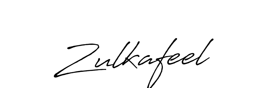 It looks lik you need a new signature style for name Zulkafeel. Design unique handwritten (Antro_Vectra_Bolder) signature with our free signature maker in just a few clicks. Zulkafeel signature style 7 images and pictures png