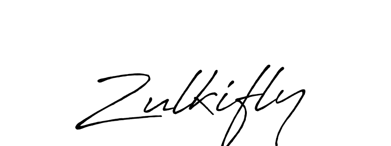 Use a signature maker to create a handwritten signature online. With this signature software, you can design (Antro_Vectra_Bolder) your own signature for name Zulkifly. Zulkifly signature style 7 images and pictures png