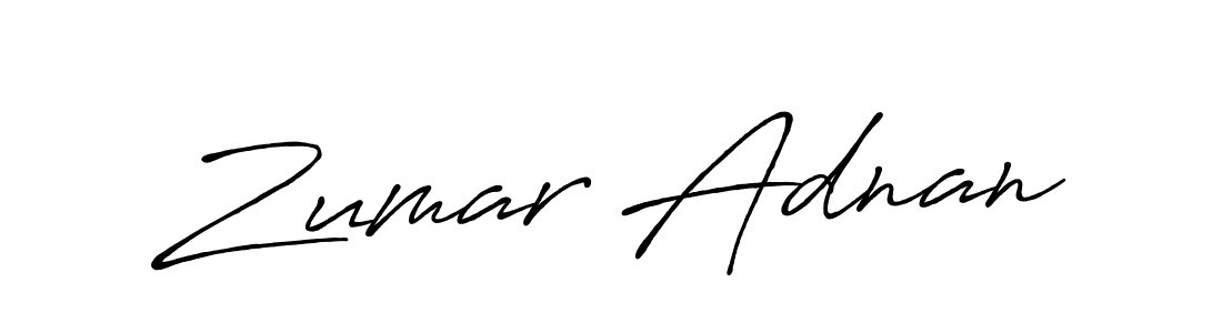 Once you've used our free online signature maker to create your best signature Antro_Vectra_Bolder style, it's time to enjoy all of the benefits that Zumar Adnan name signing documents. Zumar Adnan signature style 7 images and pictures png