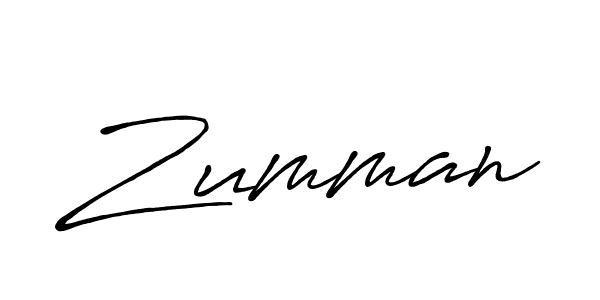 Also we have Zumman name is the best signature style. Create professional handwritten signature collection using Antro_Vectra_Bolder autograph style. Zumman signature style 7 images and pictures png