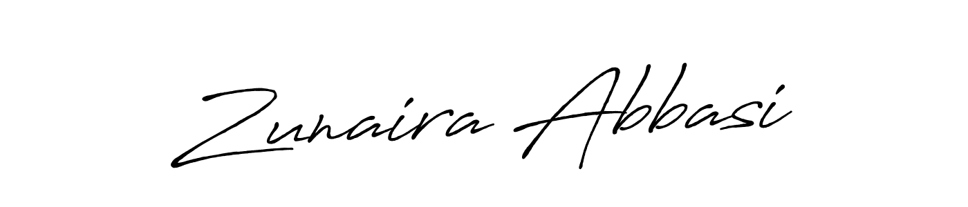 Similarly Antro_Vectra_Bolder is the best handwritten signature design. Signature creator online .You can use it as an online autograph creator for name Zunaira Abbasi. Zunaira Abbasi signature style 7 images and pictures png