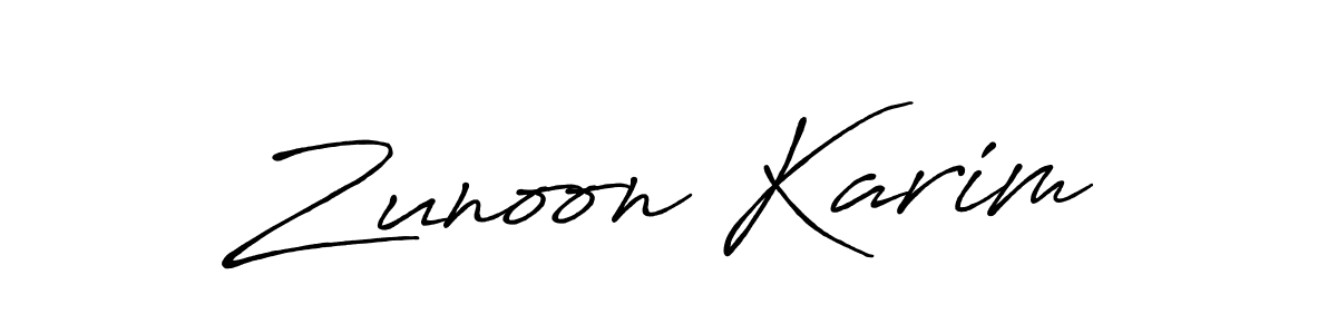 Check out images of Autograph of Zunoon Karim name. Actor Zunoon Karim Signature Style. Antro_Vectra_Bolder is a professional sign style online. Zunoon Karim signature style 7 images and pictures png
