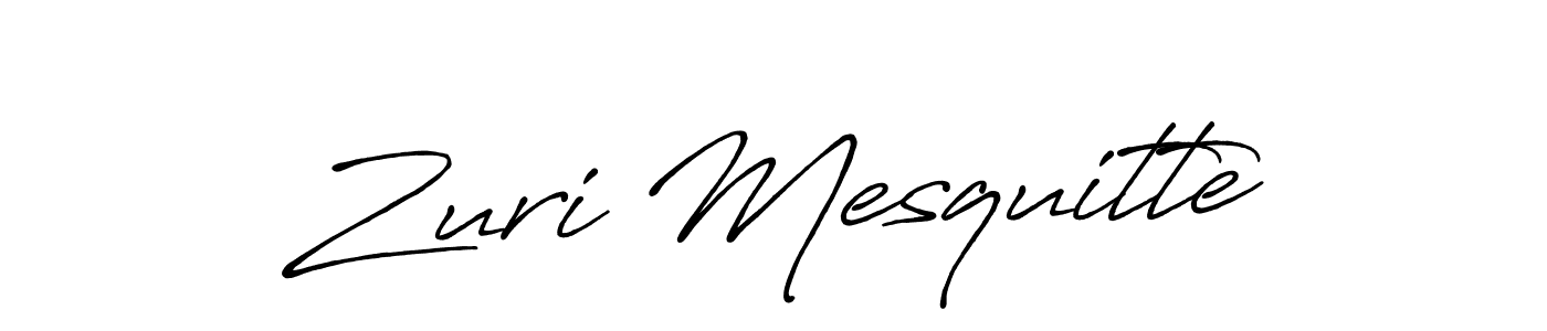 if you are searching for the best signature style for your name Zuri Mesquitte. so please give up your signature search. here we have designed multiple signature styles  using Antro_Vectra_Bolder. Zuri Mesquitte signature style 7 images and pictures png