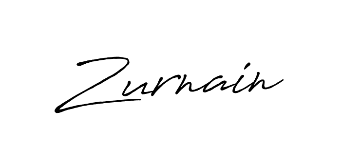 Design your own signature with our free online signature maker. With this signature software, you can create a handwritten (Antro_Vectra_Bolder) signature for name Zurnain. Zurnain signature style 7 images and pictures png