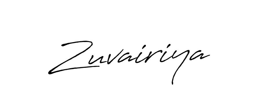 Antro_Vectra_Bolder is a professional signature style that is perfect for those who want to add a touch of class to their signature. It is also a great choice for those who want to make their signature more unique. Get Zuvairiya name to fancy signature for free. Zuvairiya signature style 7 images and pictures png