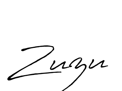 You should practise on your own different ways (Antro_Vectra_Bolder) to write your name (Zuzu) in signature. don't let someone else do it for you. Zuzu signature style 7 images and pictures png