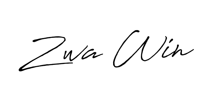 Antro_Vectra_Bolder is a professional signature style that is perfect for those who want to add a touch of class to their signature. It is also a great choice for those who want to make their signature more unique. Get Zwa Win name to fancy signature for free. Zwa Win signature style 7 images and pictures png