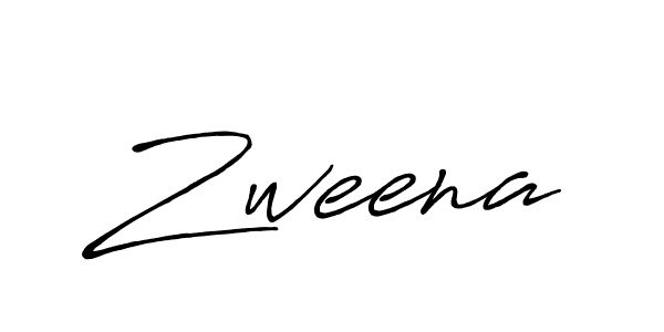 Make a beautiful signature design for name Zweena. Use this online signature maker to create a handwritten signature for free. Zweena signature style 7 images and pictures png