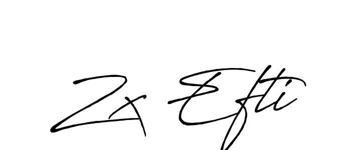 Once you've used our free online signature maker to create your best signature Antro_Vectra_Bolder style, it's time to enjoy all of the benefits that Zx Efti name signing documents. Zx Efti signature style 7 images and pictures png
