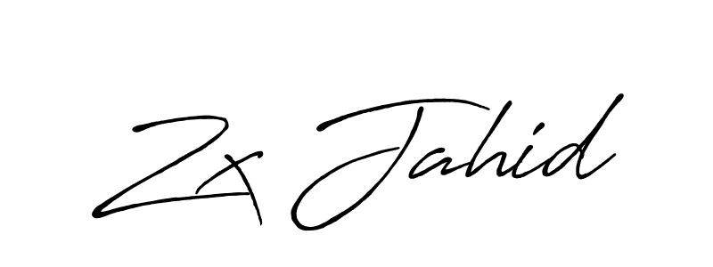 It looks lik you need a new signature style for name Zx Jahid. Design unique handwritten (Antro_Vectra_Bolder) signature with our free signature maker in just a few clicks. Zx Jahid signature style 7 images and pictures png