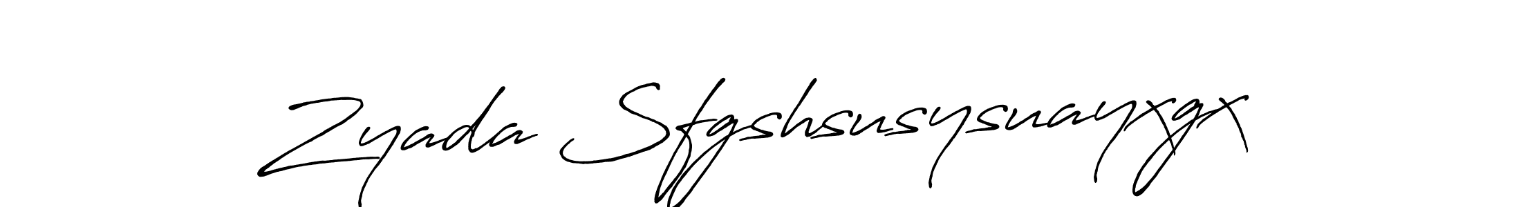 Also we have Zyada Sfgshsusysuayxgx name is the best signature style. Create professional handwritten signature collection using Antro_Vectra_Bolder autograph style. Zyada Sfgshsusysuayxgx signature style 7 images and pictures png