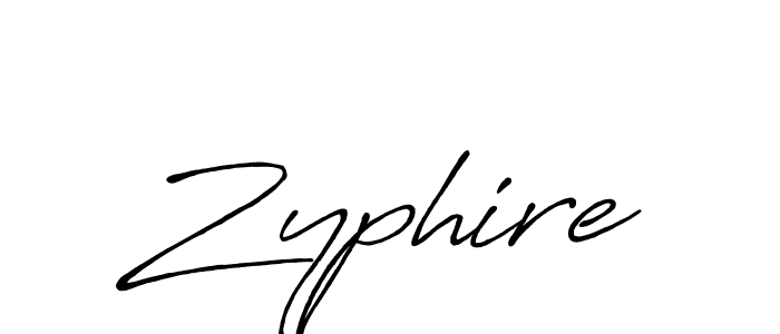 if you are searching for the best signature style for your name Zyphire. so please give up your signature search. here we have designed multiple signature styles  using Antro_Vectra_Bolder. Zyphire signature style 7 images and pictures png