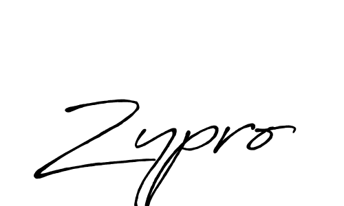 Make a beautiful signature design for name Zypro. With this signature (Antro_Vectra_Bolder) style, you can create a handwritten signature for free. Zypro signature style 7 images and pictures png